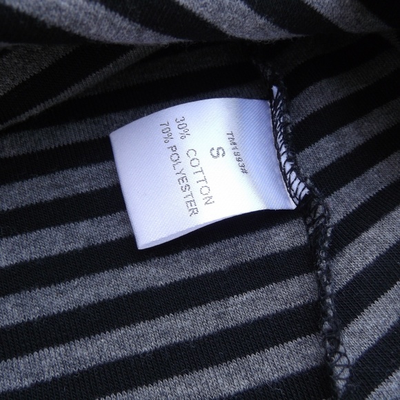 THEME Snap Assymetrical Stripe Cardigan S - Picture 5 of 5